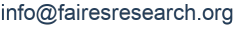 Email: info at fairesresearch dot org